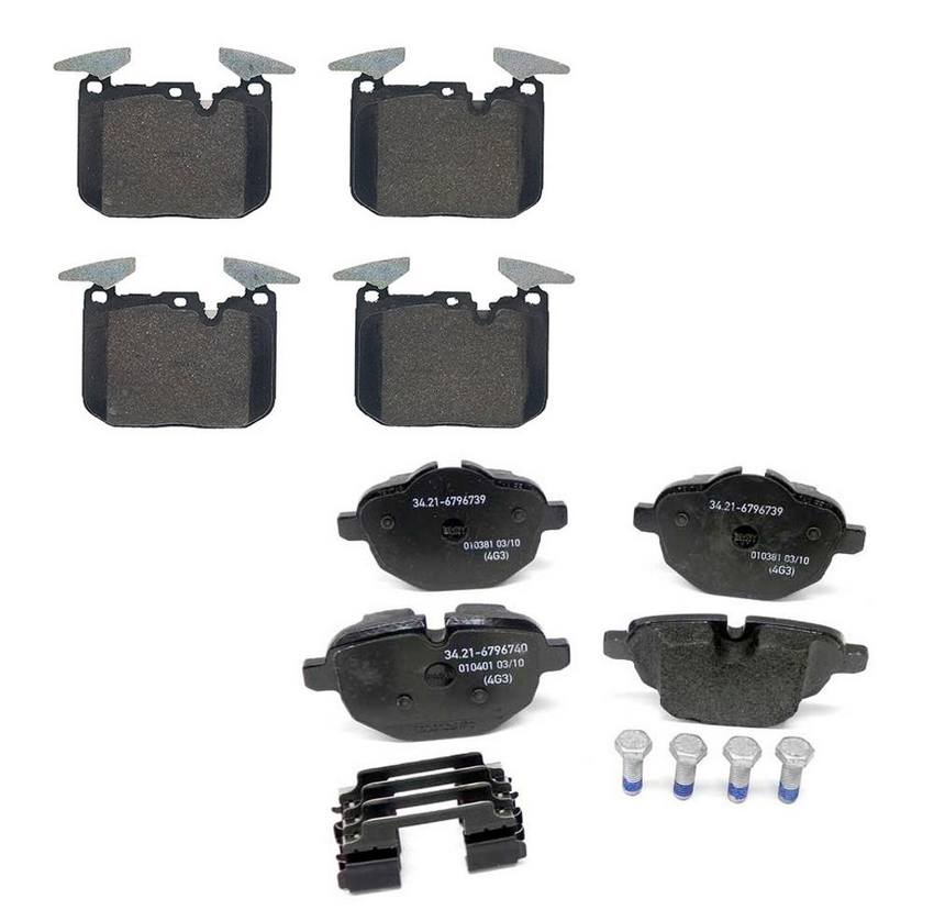 BMW Disc Brakes Kit - Pads Front and Rear